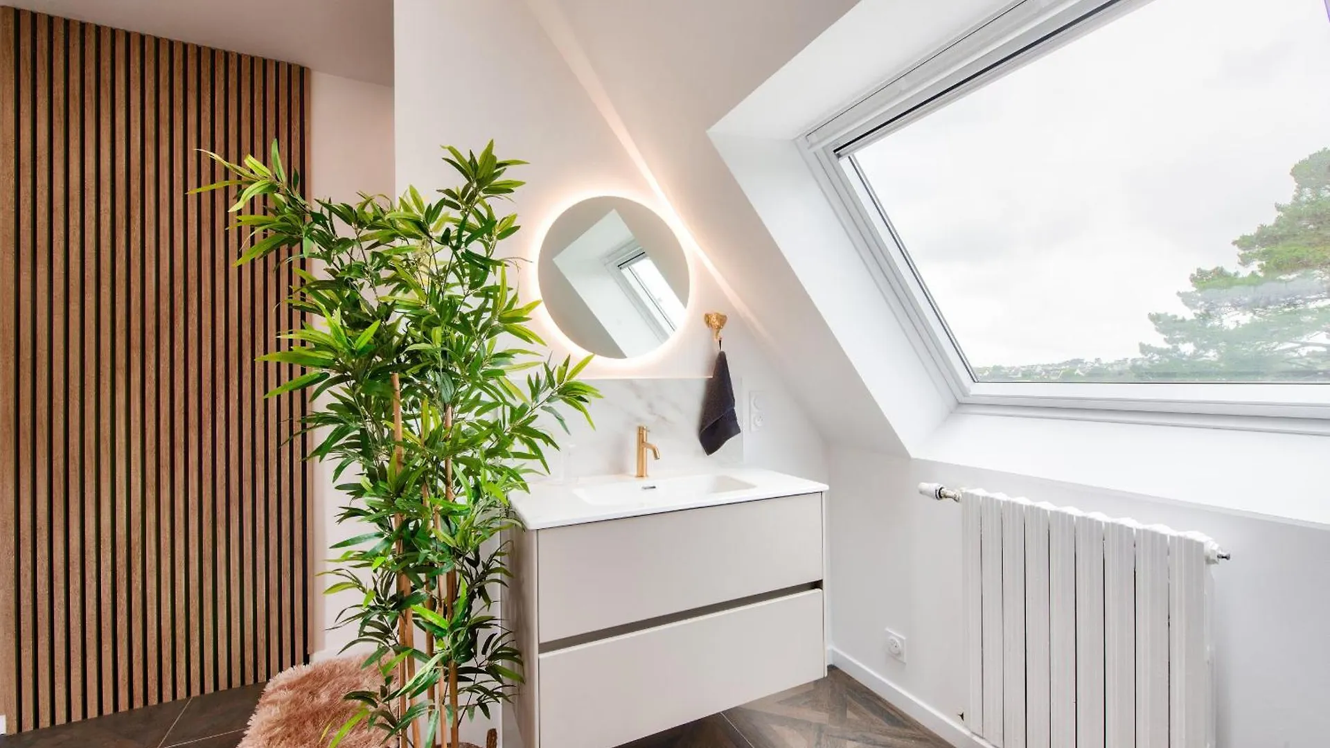 Vue Mer - Maison Pour 8 - Grand Jardin Lannilis 0*,