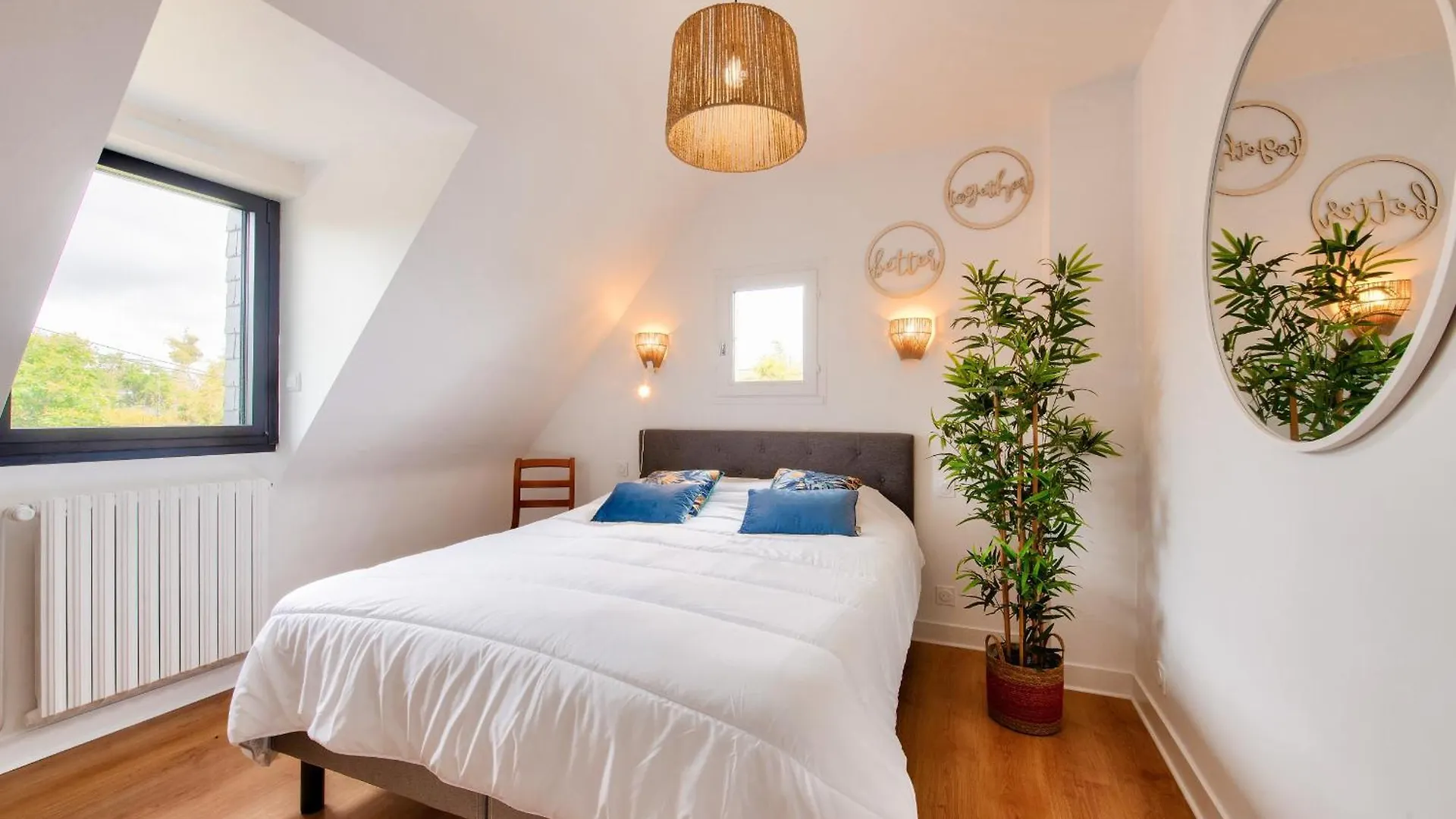 Vue Mer - Maison Pour 8 - Grand Jardin Lannilis 0*,